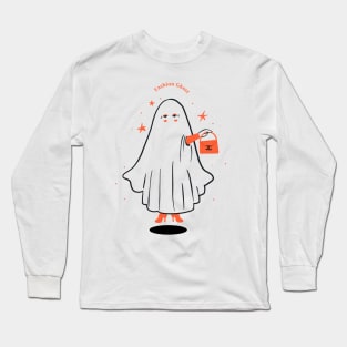 Fashion Ghost - Happy Halloween Long Sleeve T-Shirt